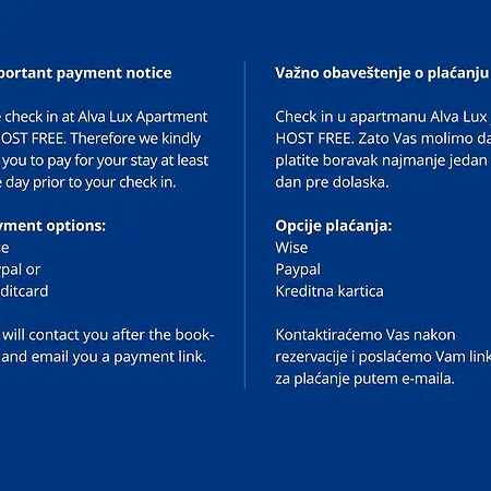 Apartment Alva Lux Belgrade
